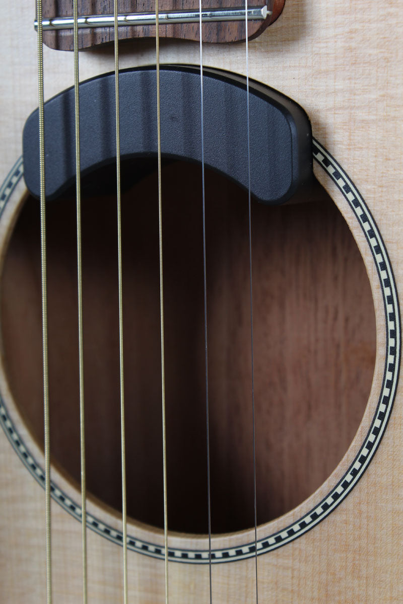 Fender Highway Series Parlor Acoustic Electric Guitar Natural w Deluxe Gig Bag