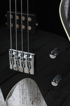 B.C. Rich Revenge Series Warlock Bass 4 String Electric Bass Guitar Onyx Finish