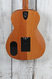 Fender Highway Series Parlor Acoustic Electric Guitar Natural w Deluxe Gig Bag