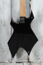 B.C. Rich Revenge Series Warlock Bass 4 String Electric Bass Guitar Onyx Finish