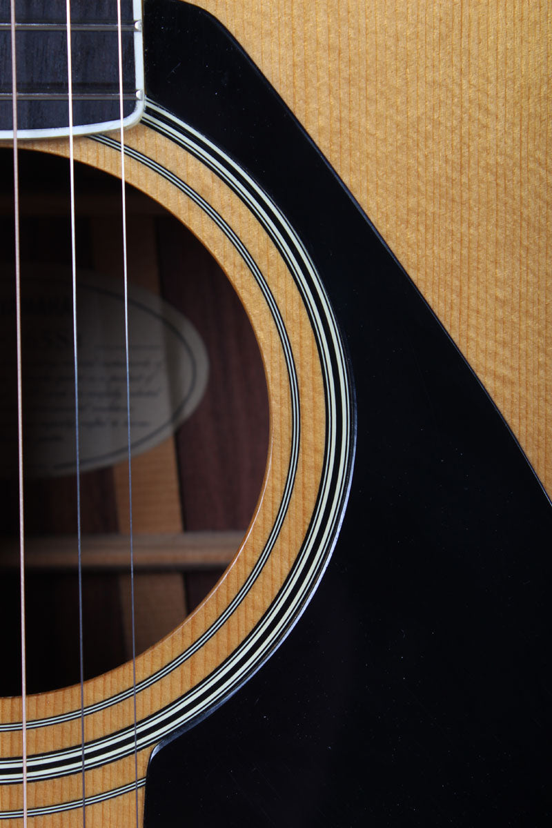 Yamaha Vintage 1980s FG-365SII Acoustic Electric Guitar with Hardshell Case