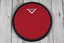 Vater Chop Builder VATCB12S Practice Pad 12 Inch Double Sided Practice Drum Pad Red