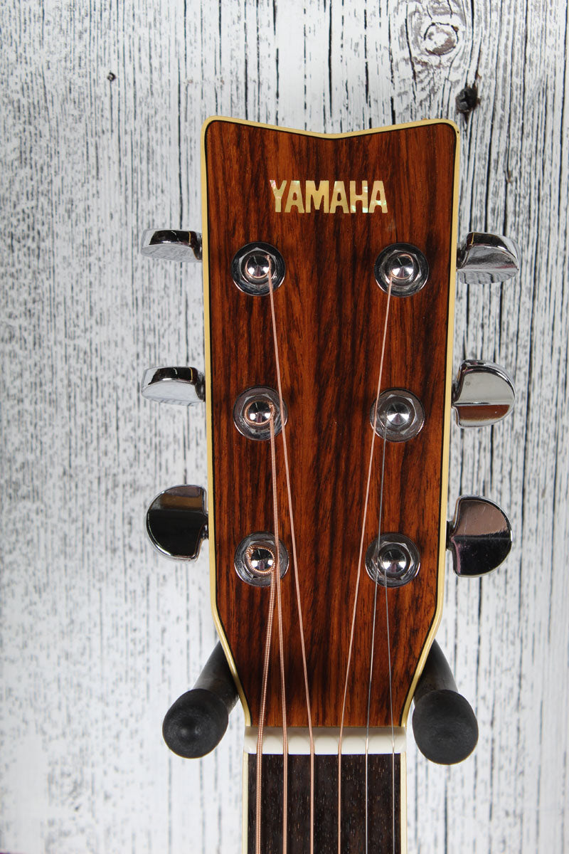 Yamaha Vintage 1980s FG-365SII Acoustic Electric Guitar with Hardshell Case