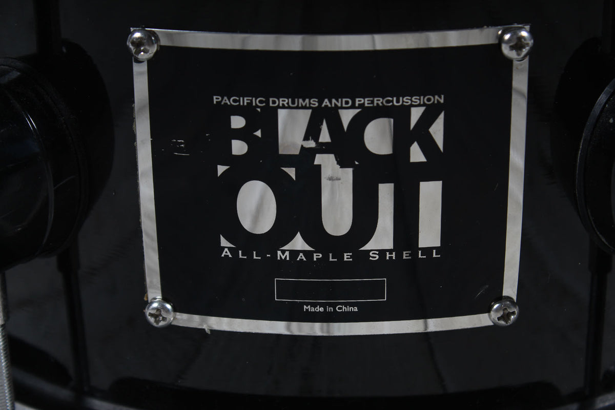 PDP Blackout All Maple Snare Drum 6 x 10 Maple Snare Drum