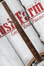 Washburn B9 Americana Series 5 String Resonator Back Banjo Gloss Sunburst