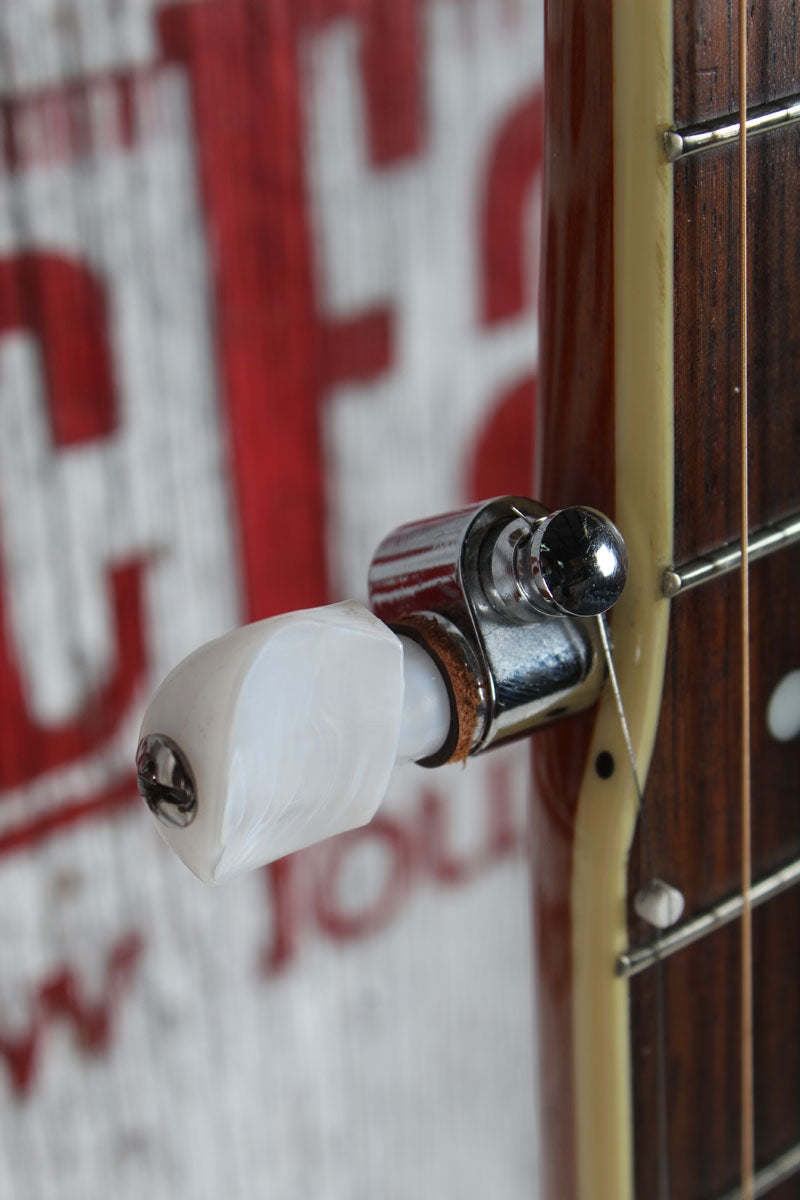 Washburn B9 Americana Series 5 String Resonator Back Banjo Gloss Sunburst