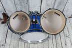 ddrum D1 Junior Complete 5 Piece Drum Set with Cymbals Police Blue