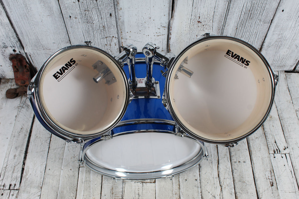 ddrum D1 Junior Complete 5 Piece Drum Set with Cymbals Police Blue