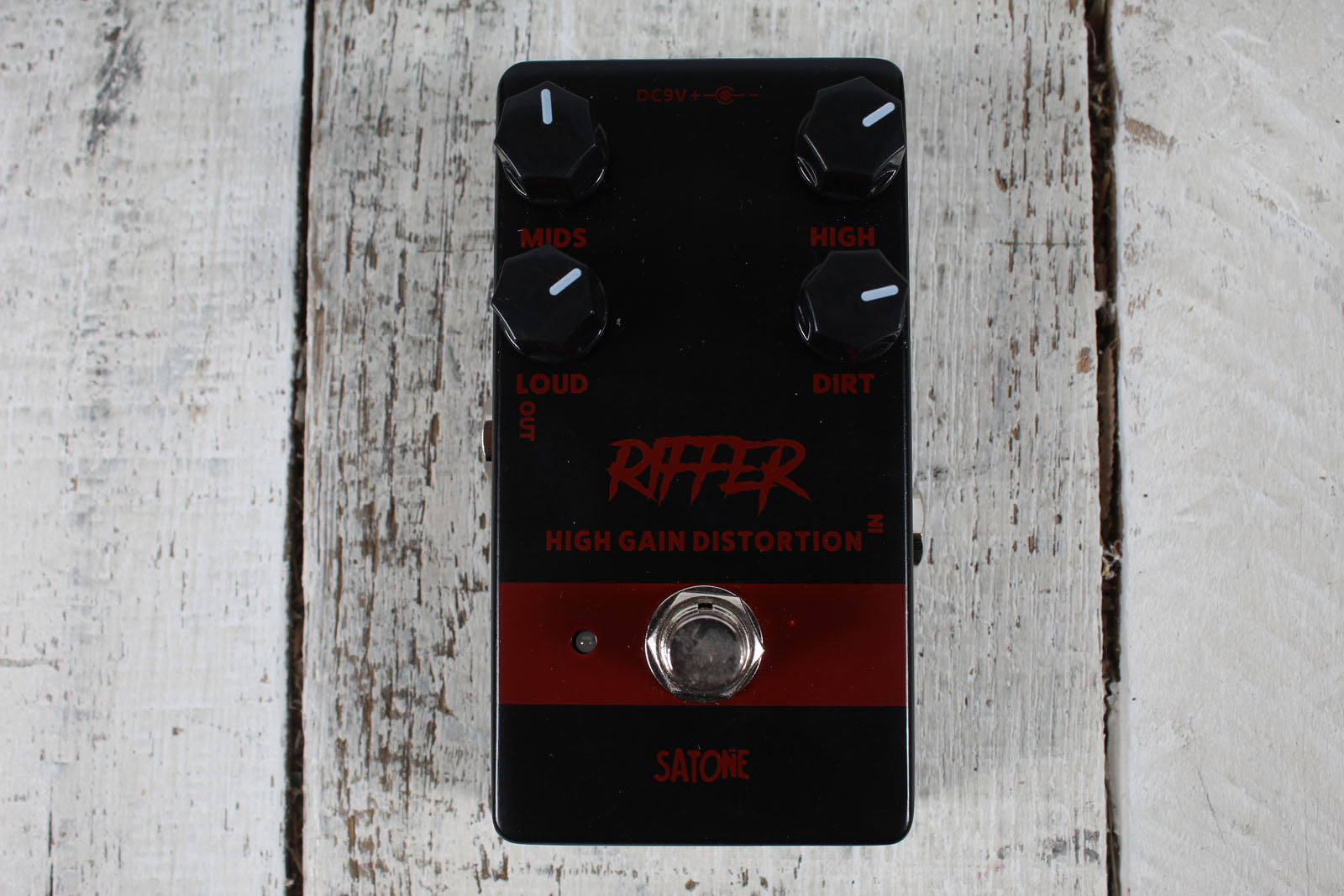 Satone S811 Riffer Distortion Pedal High Gain Distortion Electric Guitar Effects Pedal