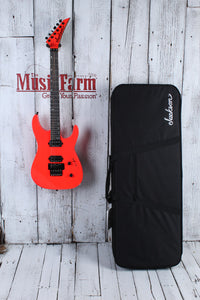 Jackson American Series Virtuoso Electric Guitar Rocket Red with Lite Leer Case