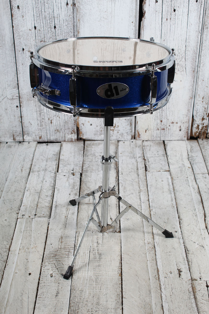 ddrum D1 Junior Complete 5 Piece Drum Set with Cymbals Police Blue