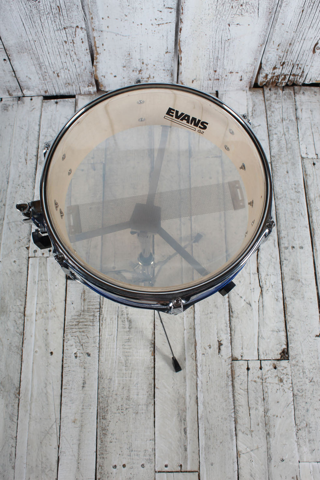 ddrum D1 Junior Complete 5 Piece Drum Set with Cymbals Police Blue