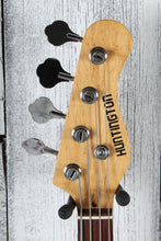 Load image into Gallery viewer, Huntington 4 String Jazz Bass Style Electric Bass Guitar Tobacco Sunburst