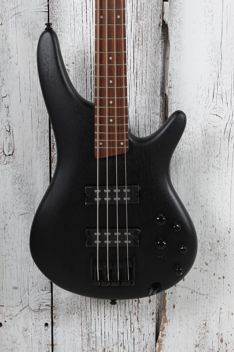 Ibanez SR300EB 4 String Electric Bass Guitar w Power Tap Switch Weathered Black