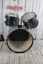 Ludwig BackBeat Drum Kit 5 Piece Drum Kit with Hardware and Cymbals