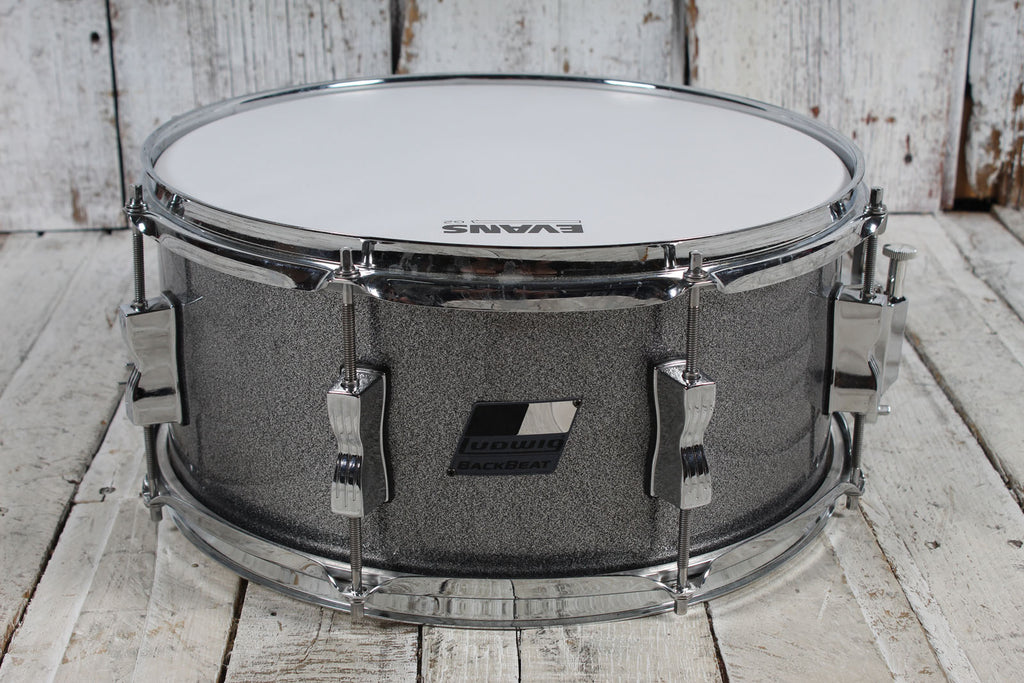 Ludwig BackBeat Drum Kit 5 Piece Drum Kit with Hardware and Cymbals