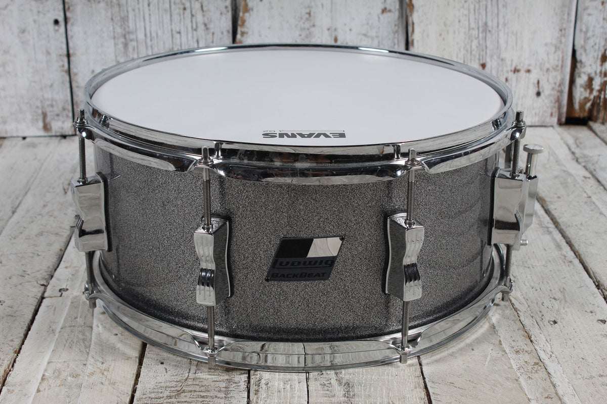 Ludwig BackBeat Drum Kit 5 Piece Drum Kit with Hardware and Cymbals