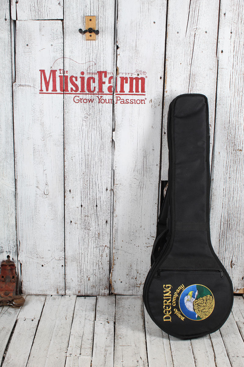 Deering Goodtime 5 String Open Back Banjo3 Ply Maple Rim with Gig Bag