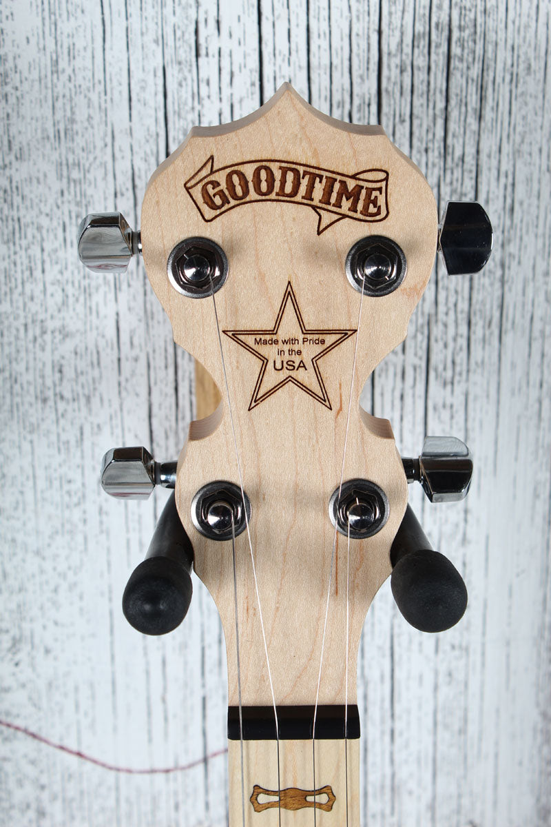 Deering Goodtime 5 String Open Back Banjo3 Ply Maple Rim with Gig Bag