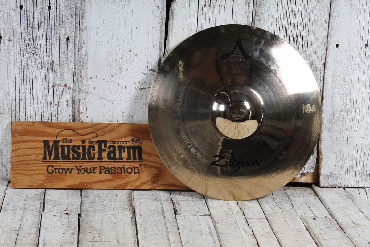 Zildjian 18 Inch A Custom Crash Drum Cymbal 18" Crash Drum Cymbal A20516
