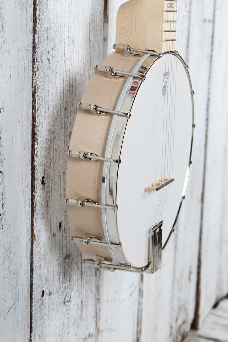 Deering Goodtime 5 String Open Back Banjo3 Ply Maple Rim with Gig Bag