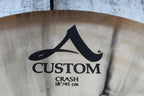 Zildjian 18 Inch A Custom Crash Drum Cymbal 18" Crash Drum Cymbal A20516