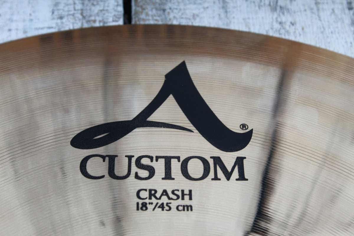 Zildjian 18 Inch A Custom Crash Drum Cymbal 18" Crash Drum Cymbal A20516