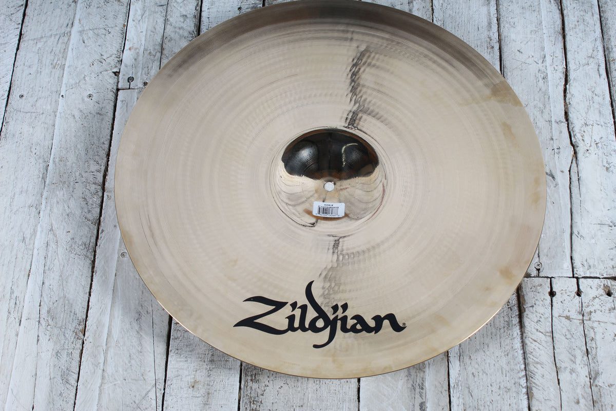 Zildjian 20 Inch A Custom Medium Ride Cymbal 20" Medium Ride Drum Cymbal A20519