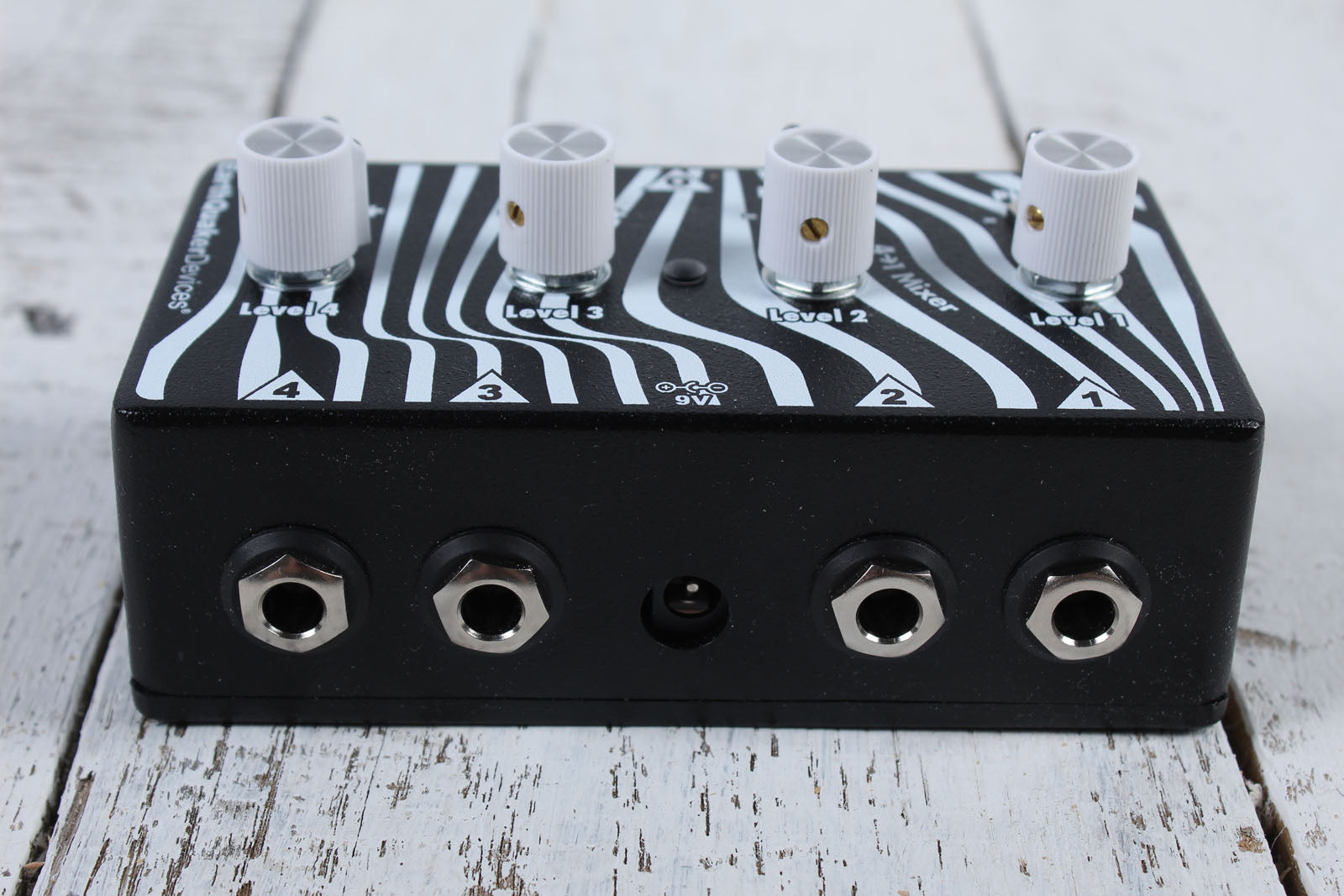 EarthQuaker Four to One Mixer Pedal Mixer Guitar Pedal with 4 Level Controls