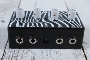 EarthQuaker Four to One Mixer Pedal Mixer Guitar Pedal with 4 Level Controls