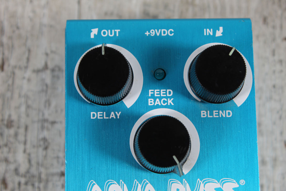 Way Huge Smalls Aqua Puss Analog Delay Pedal Electric Guitar Delay Effects Pedal