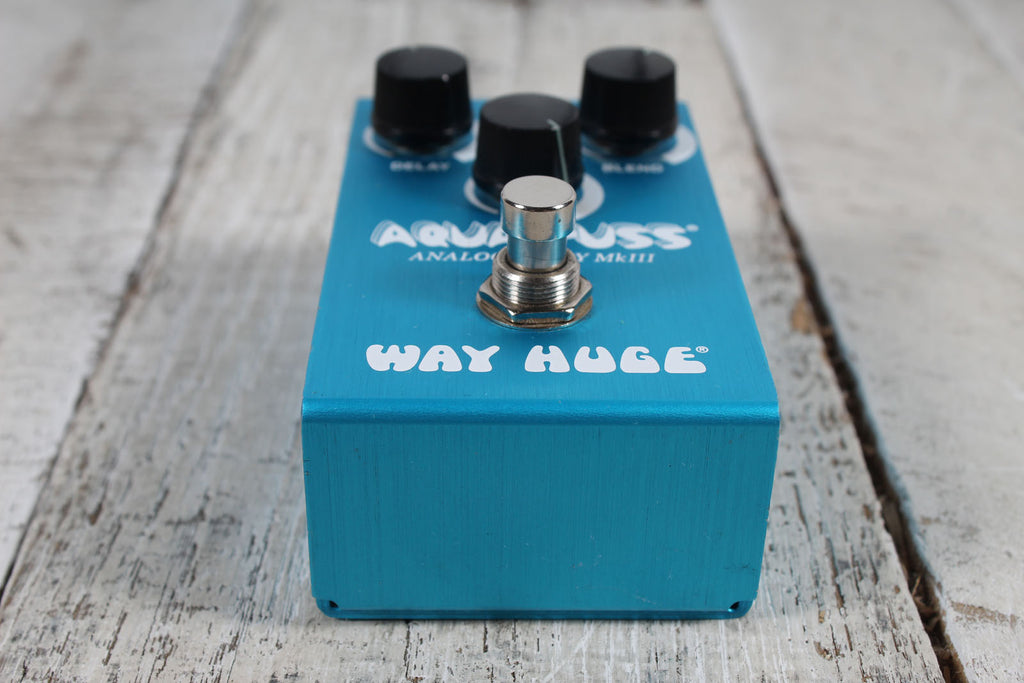 Way Huge Smalls Aqua Puss Analog Delay Pedal Electric Guitar Delay Effects Pedal