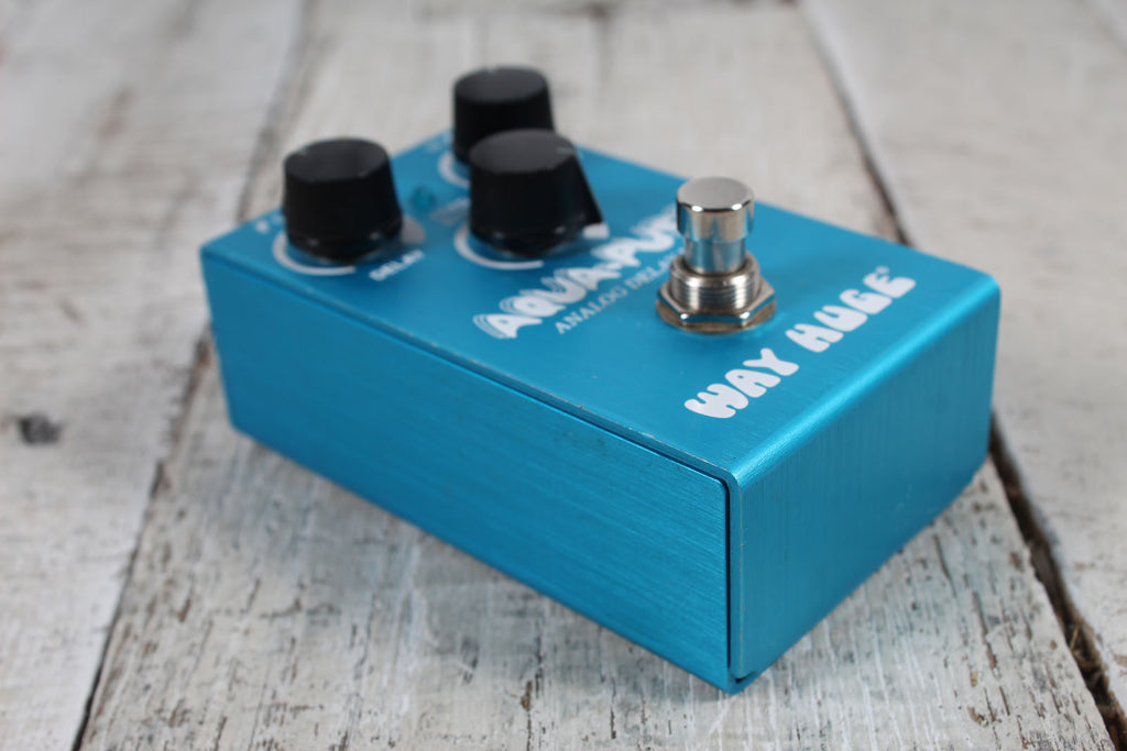 Way Huge Smalls Aqua Puss Analog Delay Pedal Electric Guitar Delay Effects Pedal