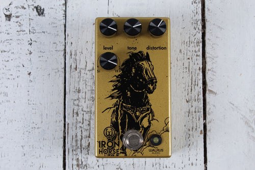 Walrus Audio Iron Horse LM308 V3 Distortion Pedal Electric Guitar Effects Pedal