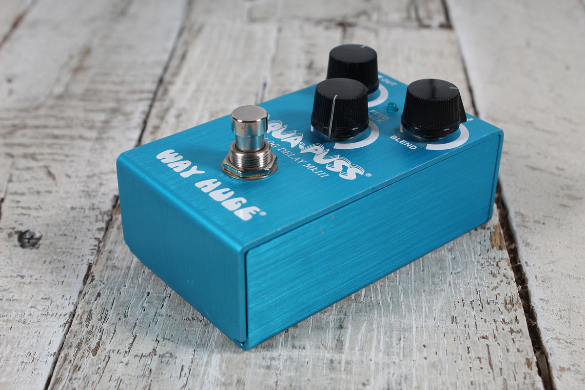 Way Huge Smalls Aqua Puss Analog Delay Pedal Electric Guitar Delay Effects Pedal