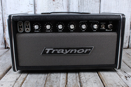 Traynor Vintage YBA-1 Bass Master Amp Head Electric Bass Guitar Amplifier Head