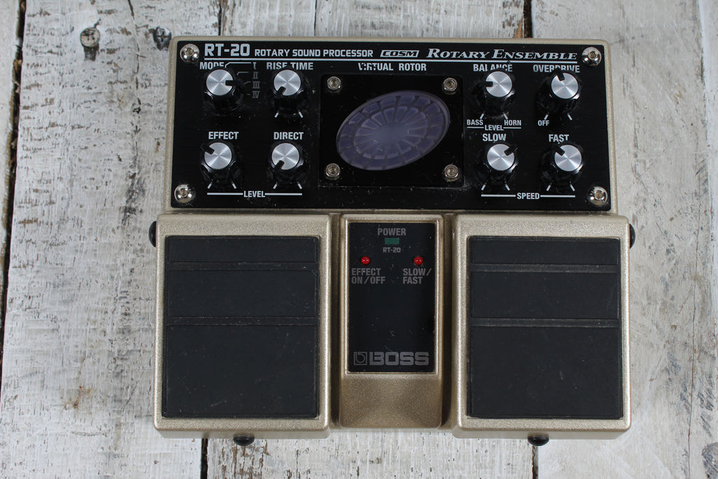 Boss RT-20 Rotary Speaker Simulator Twin Electric Guitar Effects Pedal