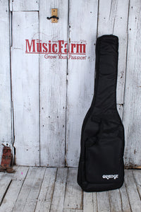 Orange O Bass 4 String Electric Bass Guitar Black Finish with Gig Bag