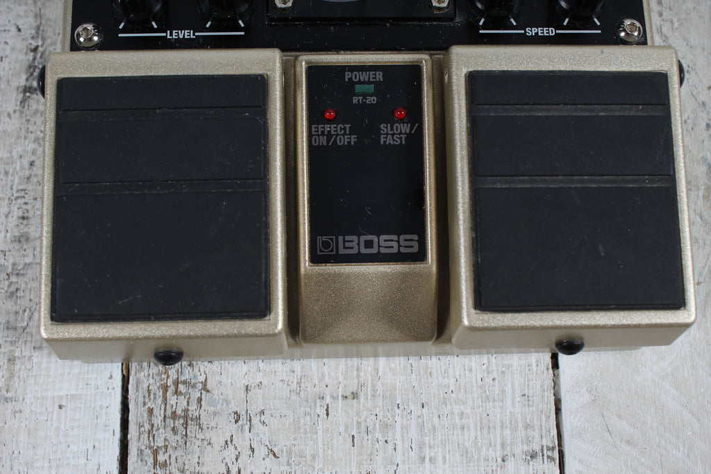 Boss RT-20 Rotary Speaker Simulator Twin Electric Guitar Effects Pedal