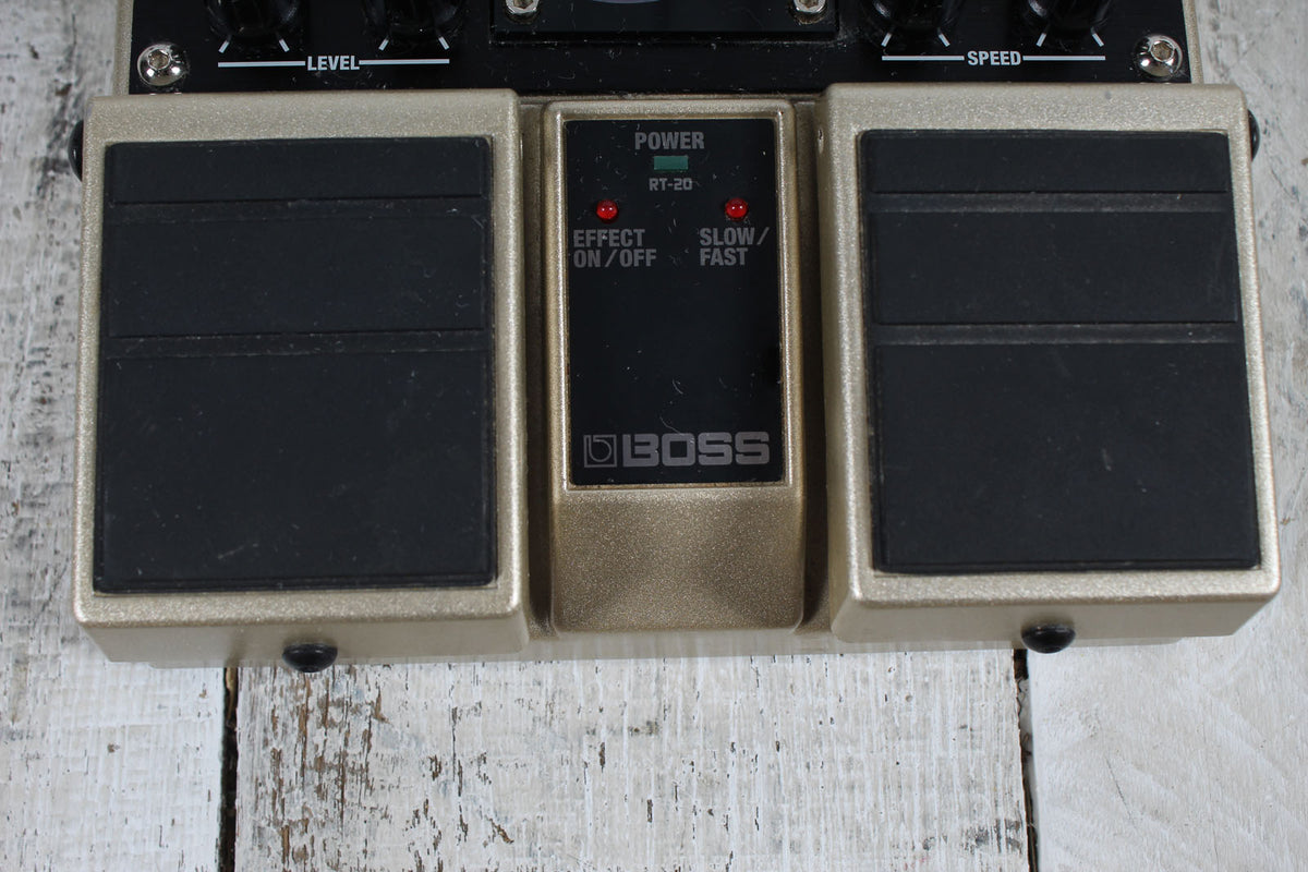 Boss RT-20 Rotary Speaker Simulator Twin Electric Guitar Effects Pedal