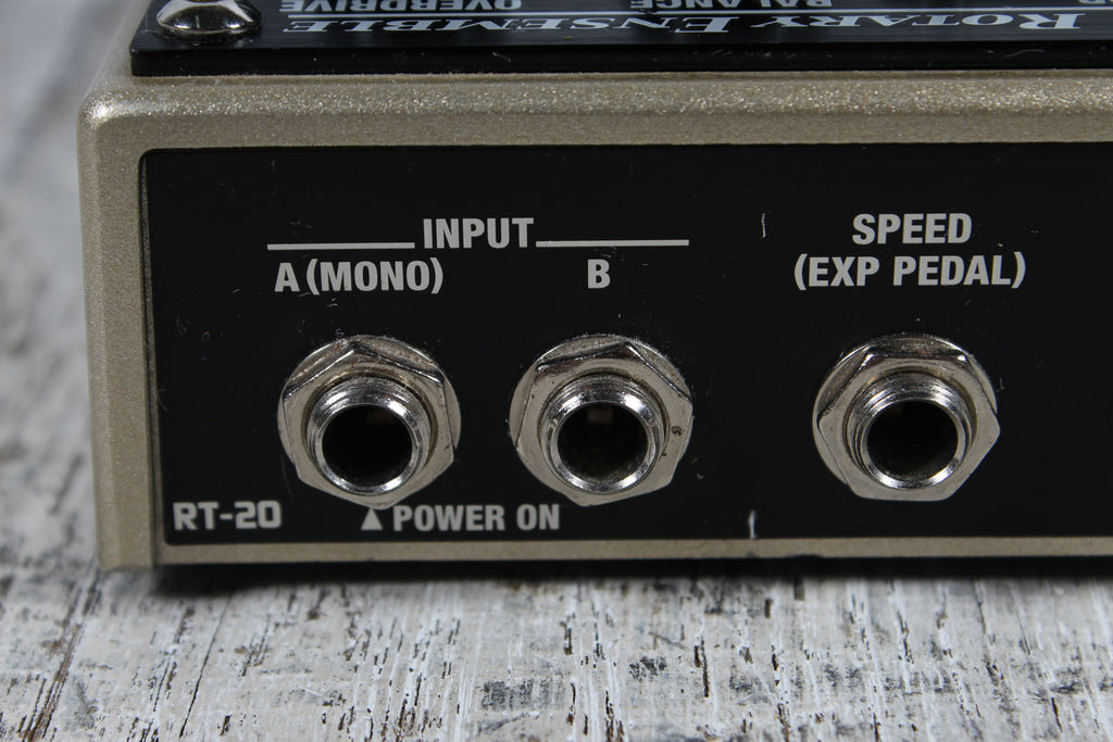 Boss RT-20 Rotary Speaker Simulator Twin Electric Guitar Effects Pedal