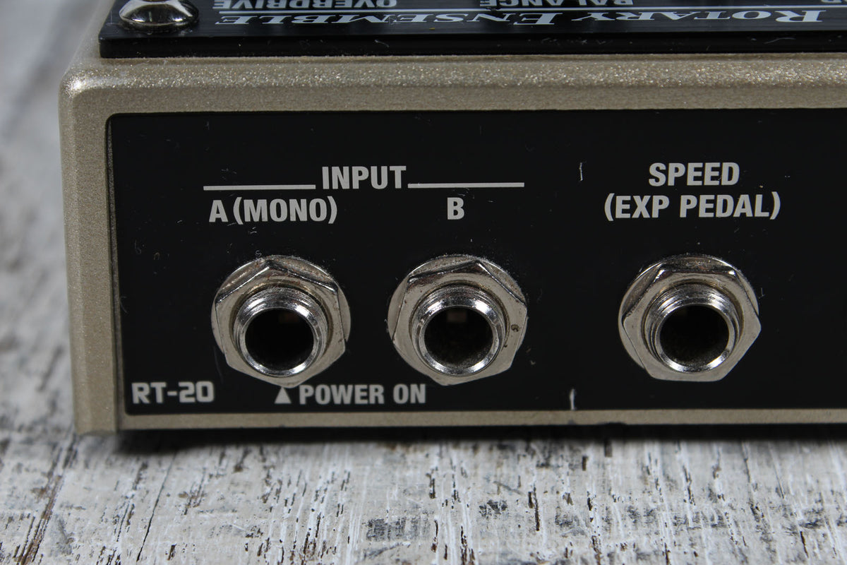 Boss RT-20 Rotary Speaker Simulator Twin Electric Guitar Effects Pedal