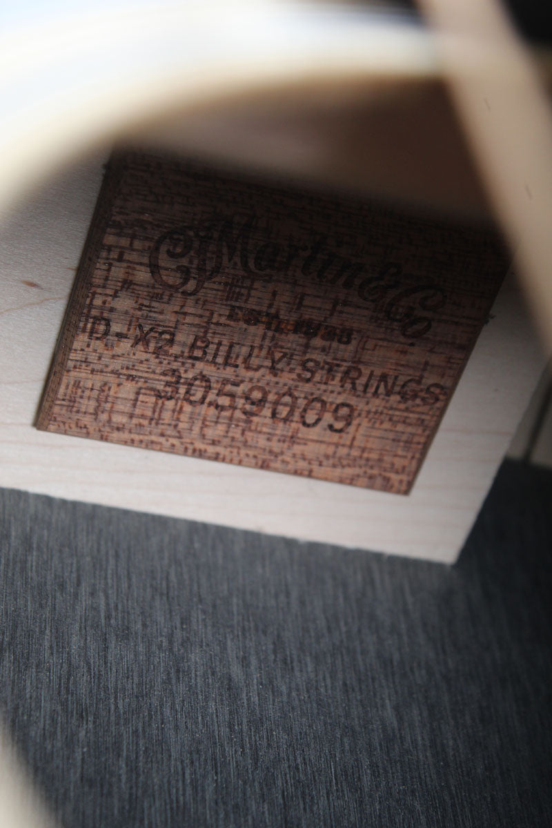 Martin D-X2E Billy Strings Signature Acoustic Electric Guitar with Gig Bag