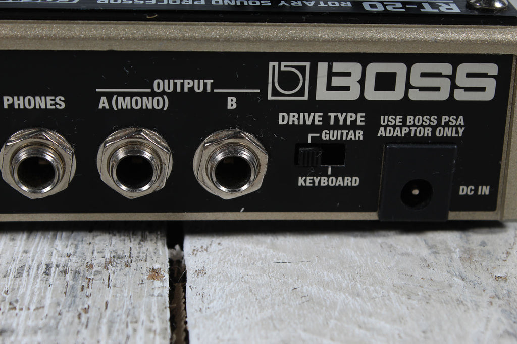 Boss RT-20 Rotary Speaker Simulator Twin Electric Guitar Effects Pedal