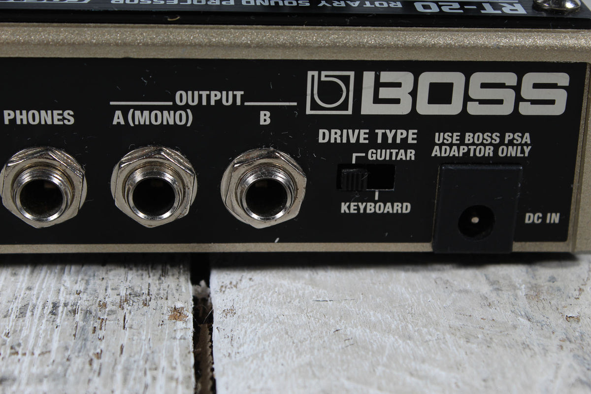 Boss RT-20 Rotary Speaker Simulator Twin Electric Guitar Effects Pedal