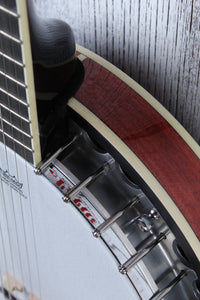Dean Backwoods 6 Banjo BW6 6 String Resonator Back Banjo Natural