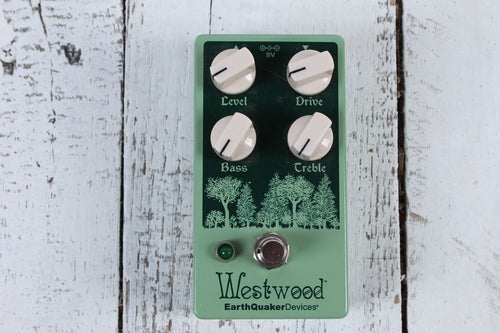 EarthQuaker Westwood Translucent Overdrive Manipulator Guitar Effects Pedal