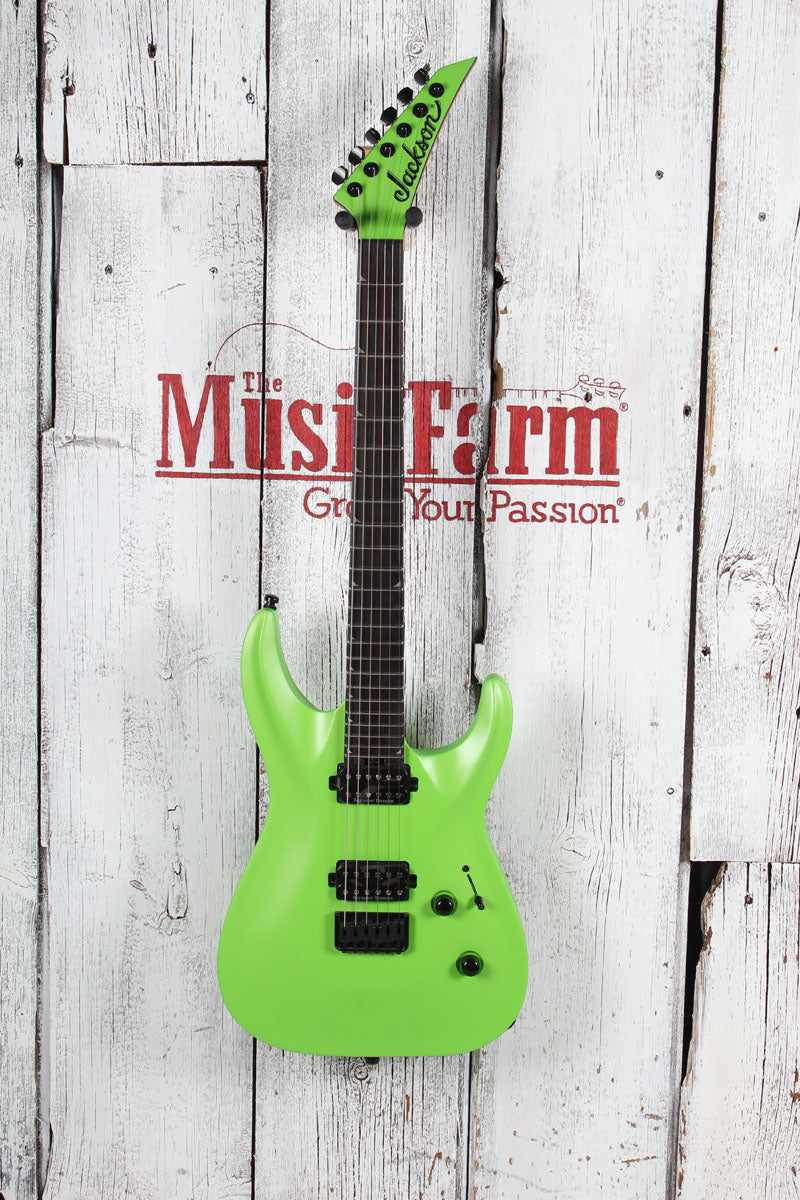 Jackson Pro Plus Series Soloist SLA2 HT Electric Guitar Toxic Apple with Gig Bag