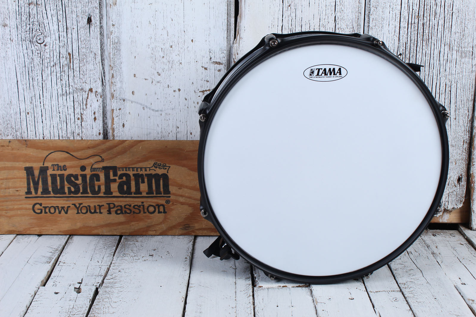 Tama Metalworks Steel Snare Drum 14 x 5.5 Snare Matte Black BST1465BK Secondary image