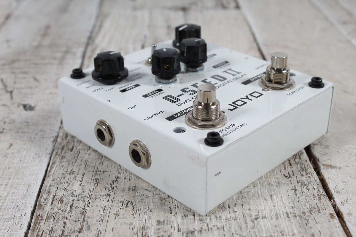 Joyo D-Seed II Stereo Delay Pedal Electric Guitar Effects Pedal